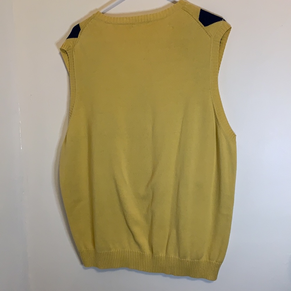Men’s Jcrew sweater vest, argyle print size xL - Picture 3 of 3
